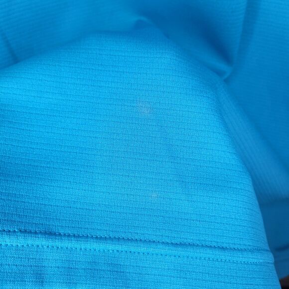 Under Armour Polo Shirt Mens XLT Teal Performance Loose HeatGear Tech - Picture 7 of 13